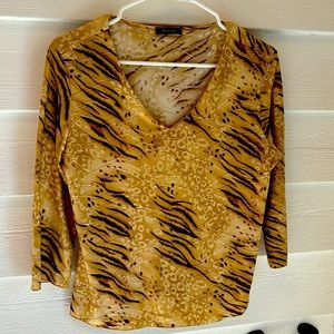 Jaipur Animal Print stretchy top